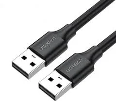 Ugreen USB 2.0 A Male to A Male Cable 1m Black (UG- 10309)