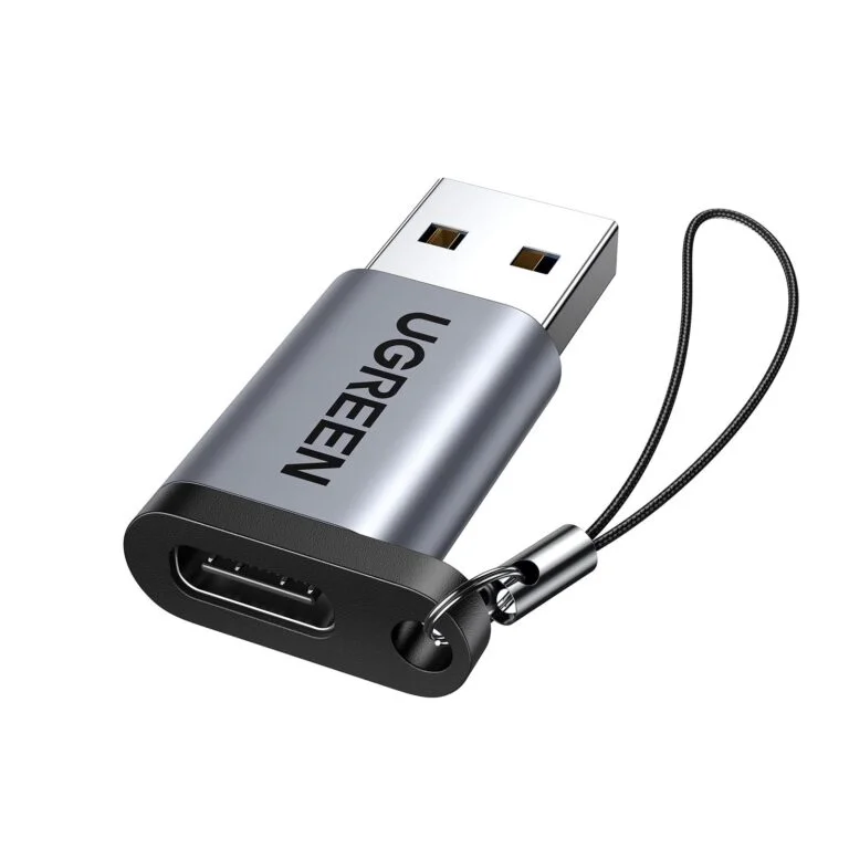 Ugreen USB A Male to USB-C Female Adapter Black (UG- 50568)