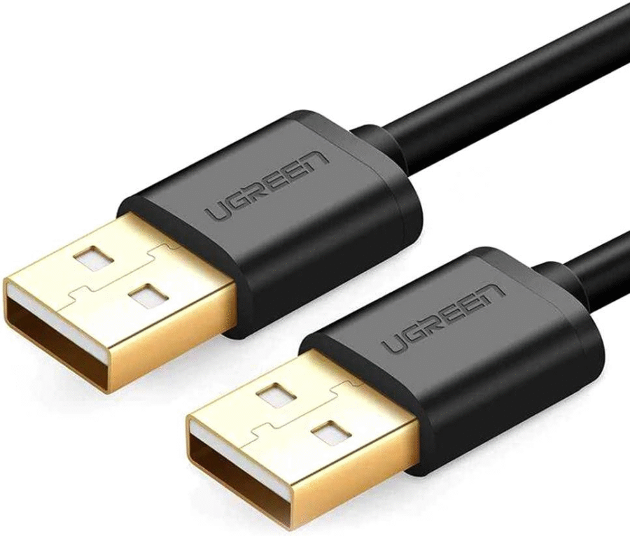 Ugreen USB 2.0 A Male to A Male Cable 3m Black (UG- 30136)