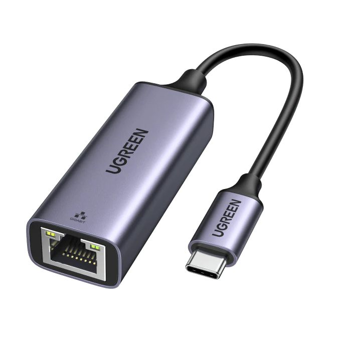 Ugreen USB Type C to 10/100/1000M Ethernet Adapter Space Gray (UG- 50737