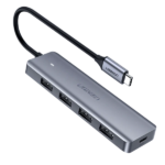 UGREEN 4-Port USB3.0 Hub with USB-C Power Supply