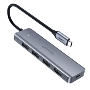 UGREEN 4-Port USB3.0 Hub with USB-C Power Supply