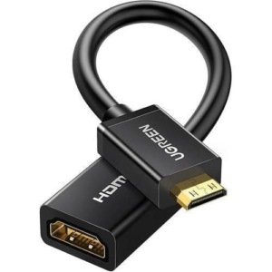 UGREEN Mini HDMI Male to HDMI Female Adapter (Black)