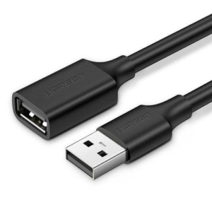 UGREEN USB 2.0 A Male to A Female Cable 1.5m (Black)