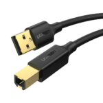 UGREEN USB 2.0 AM to BM Print Cable 5m (Black)