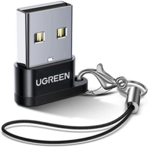 UGREEN USB A Male to USB-C Female Adapter (Black)