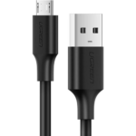 UGREEN USB-A to Micro USB Cable 2A Max Black 1m