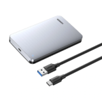UGREEN USB-C HDD Enclosure Aluminum, 2.5 Inch, USB 3.1 Type C to SATA External Reader