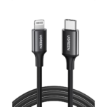UGREEN USB-C to Lightning Cable M/M Nickel Plating ABS Shell 1m (Black)