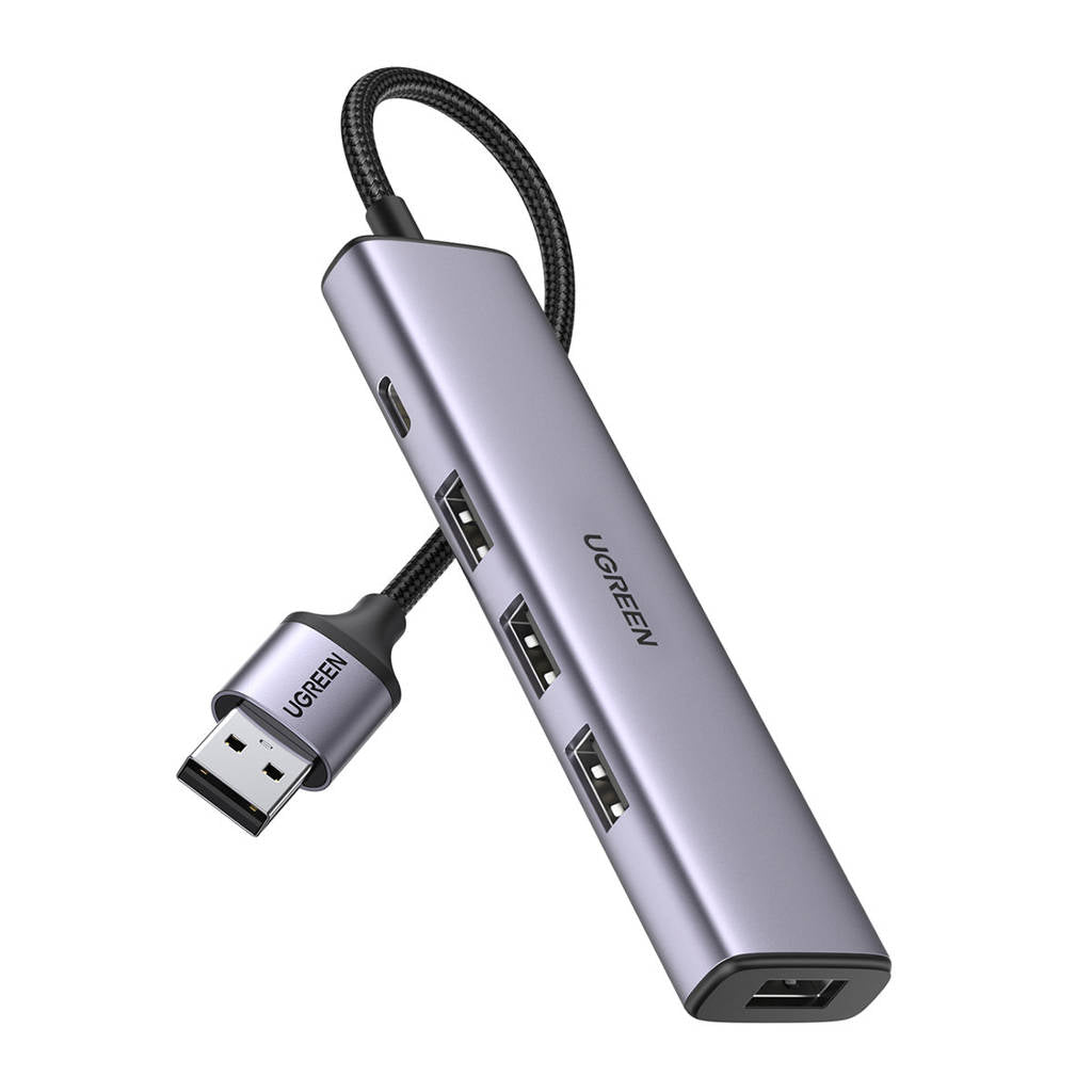 UGREEN 10-in-1 USB-C Multifunction Adapter, USB-C to USB3.0 (1 Port) + USB2.0 (2 Port) + USB-C 3.0 (1 Port) + 4K HDMI (2 Port) + RJ45 Gigabit + SD & TF + PD Port Converter