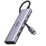 UGREEN 6-in-1 USB-C Hub, USB-C to HDMI (4K@60Hz) + 2 USB-A3.2 + USB-C 3.2 + Gigabit RJ45 + PD (100W)