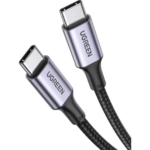 UGREEN USB 3.1 Type C Male to Type C Male Cable Nickel Plating Aluminum Shell 1.5m (Gray)