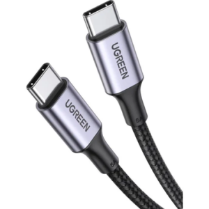 UGREEN USB 3.1 Type C Male to Type C Male Cable Nickel Plating Aluminum Shell 1.5m (Gray)